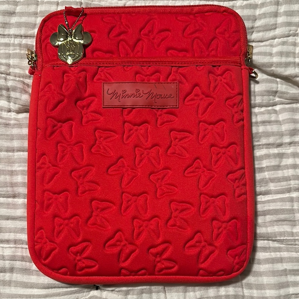 Red Embossed Bag